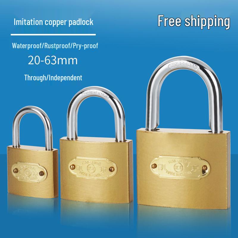 Universal Keyed Alike Padlock - One Key for All Dorm Locks, New User Discount
