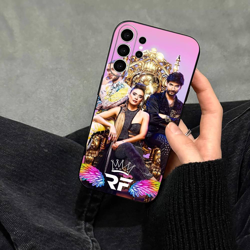 The Queen of Flow Phone Case For Samsung S25,S24,S21,S22,S23,S30,Ultra,S20,Plus,Fe,Note,10,9,5G Black Cover