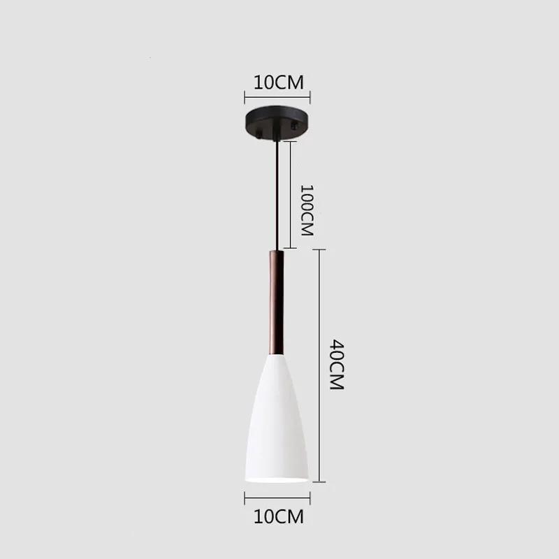 Nordic Minimalist Pendant Light Modern Hanging Lamp Dining Table Kitchen Island Lighting Fixture Dining Room Hoom Decoration