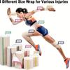 1/7pcs premium quality elastic bandage packs, reusable bandages, ideal for waist, leg, elbow and knee wraps