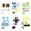 20pcs 3D Pen Printing Paper Painting Graffiti Template 40 Cartoon Patterns for Kids DIY