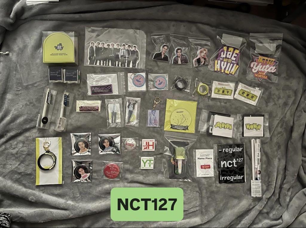 [USED] NCT127 NCT DREAM WayV Merchandise Bundle (Sold Individually)