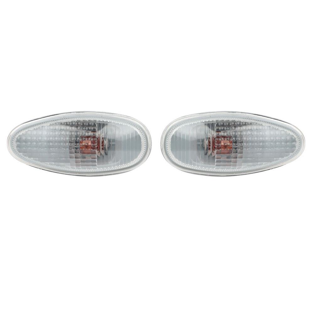 2Pcs Side Marker Lights For 03-06 Mitsubishi Evo / 02-03 Lancer