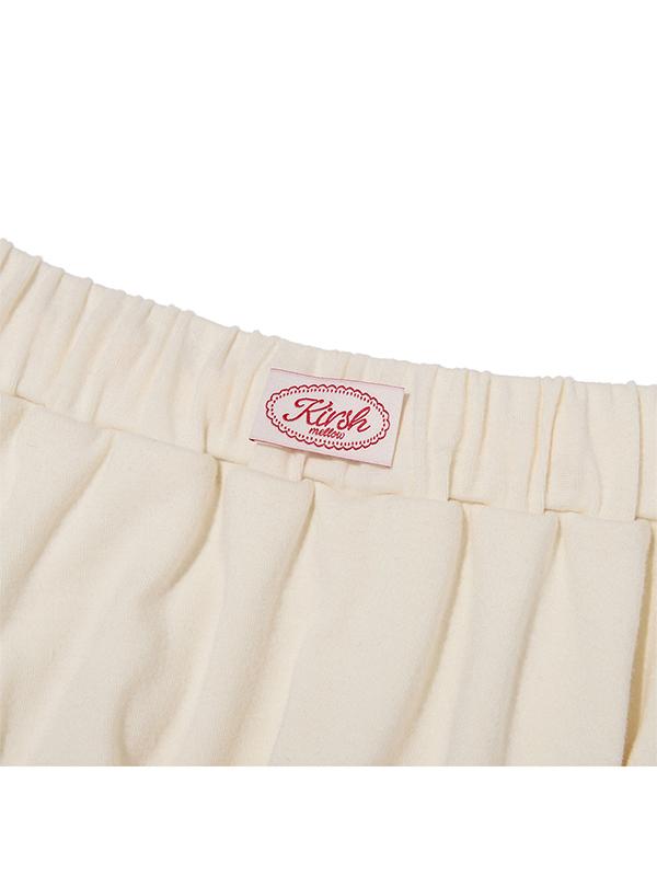 KIRSH Mellow Ruffle Layered Shorts [Light Yellow]