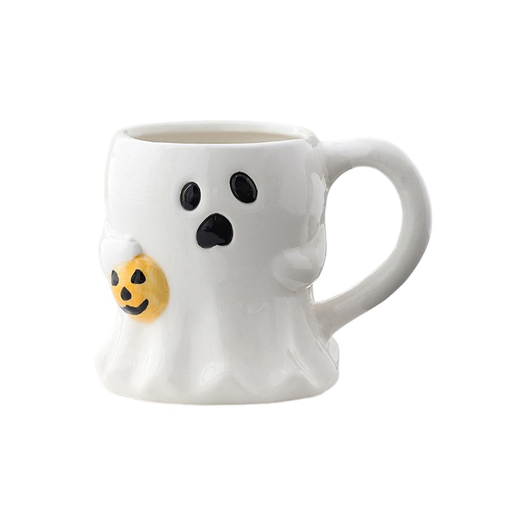 Pumpkin Halloween Water Cup Phantom Mug Creative Coffee Cup Weird Couple Cup