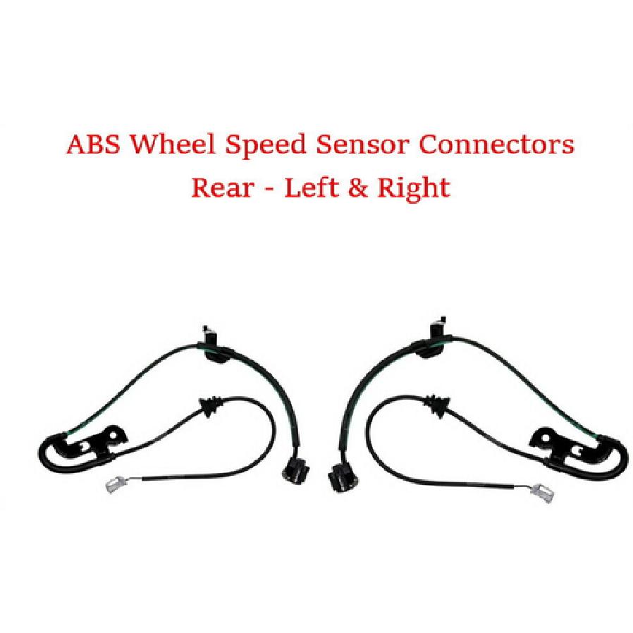 2 ABS Wheel Speed Sensor Connectors Rear Left & Right Fits: Lexus ES350 Camry