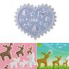Mini Nail Art Silicone Mold Flower Bone Skull Resin Mold Jewelry Tool 3D Nail Art Mold Nail Art Decorative Mold for Girl