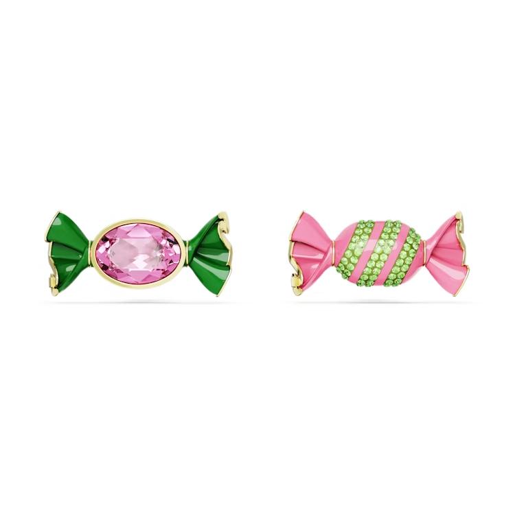 Swarovski Dulcis Crystal Stud Earrings Womens Multicolor F