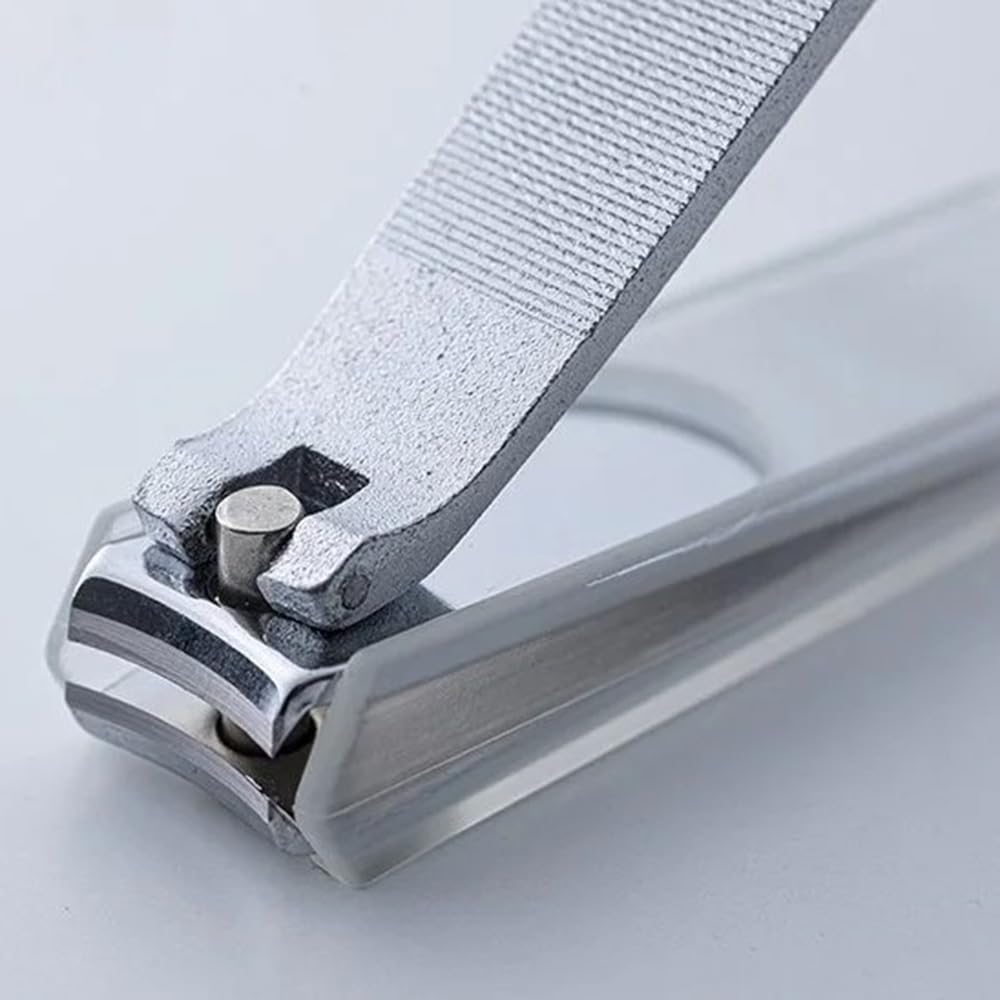 Utsumi Standard Nail Clippers Curved Blade Silver Seki Japan Made Carburized Steel Nickel Chrome Plated Finish Manicure Grooming Tool 70mm