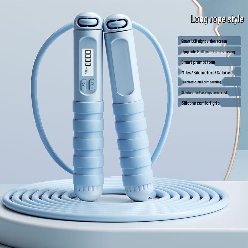 Electronic Cordless Jump Rope for Adult Fitness & Weight Loss