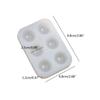 Silicone Artist Paint Palette Mold Color Palette Shaped Pattern Paint Tray Resin Mold DIY Handmade Drawing Palette Mold