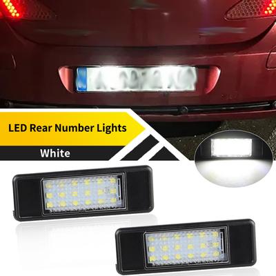 2 Stück LED Kennzeichenbeleuchtung für Auto für Citroen Berlingo Kombi Van 1996-2007 C2 3-Türer Schrägheck 2003-2009 C5 II 2001-2007