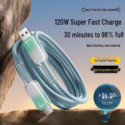 120W Type-C Fast Charging Cable for Apple, Huawei, Vivo, Oppo