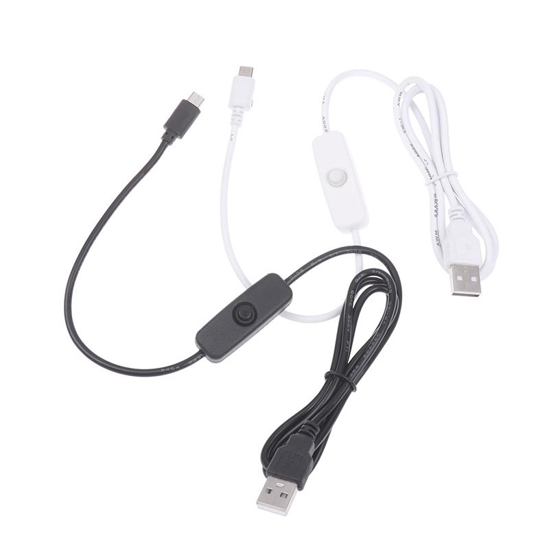 Usb Type-C Extension Cable With On Off Switch Usb To Type C Extension Cable For Usb Lamp Usb Fan Led Strip Lamp Bulb Light