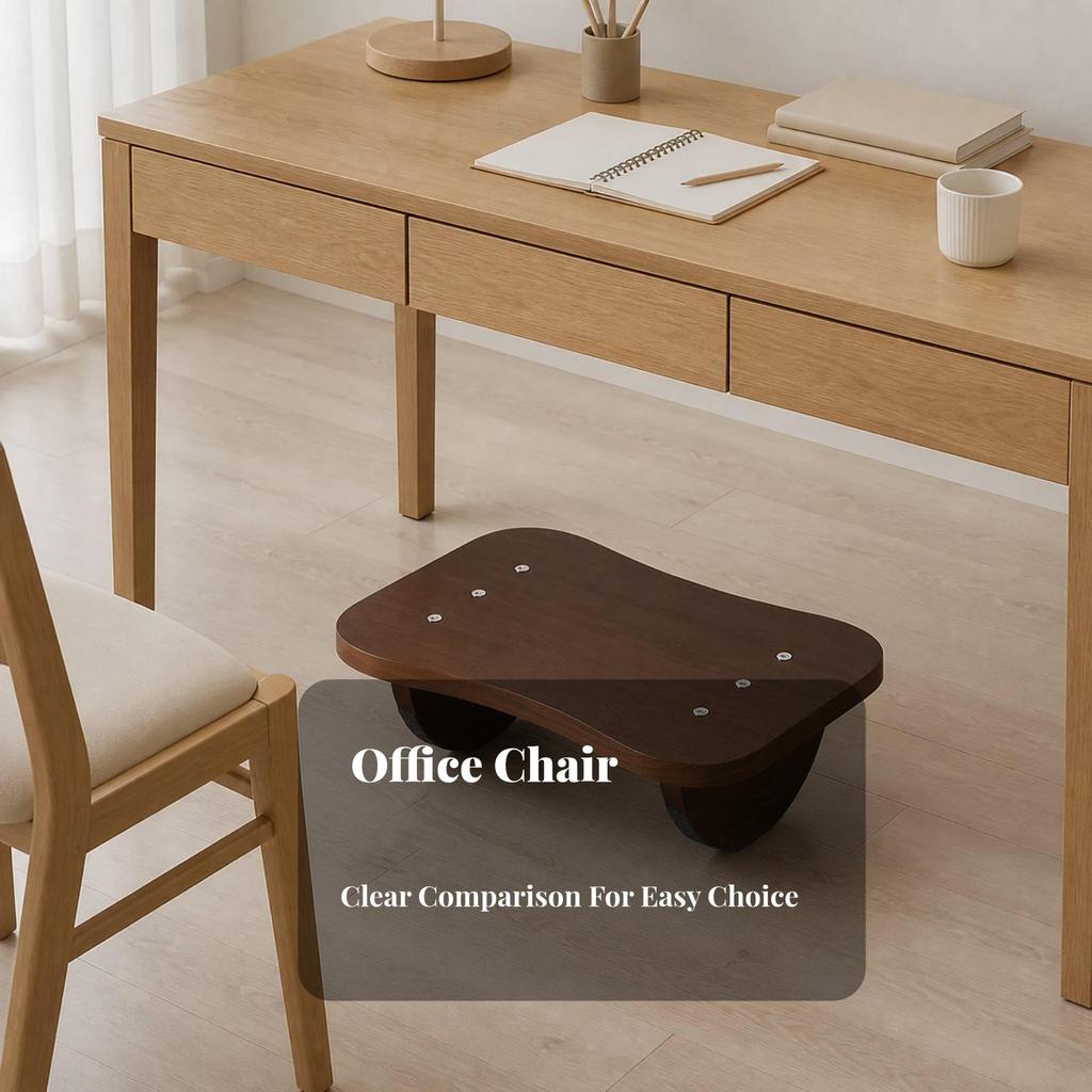 Rocking Foot Rest Low-Height Furniture Easy to Clean for Students