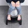 Portable Squatting Poop Foot Stool Household Non-slip Toilet Seat Stool Bathroom Folding Heightened Toilet Footstool Accessories