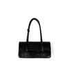 New Female Handbag with Niche Design, Oil Wax Leather Shoulder and Armpit Bag, High-end Texture, Fashionable Handheld Tote Bag