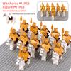 MOC Medieval Rohan Knights Soldiers Guard Army Lotr Cavalier Action Figures Mini Bricks Building Blocks DIY Toys for Kid Gifts