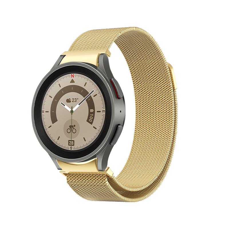 Metallrem for Samsung Galaxy Watch 7/6/5/4 44 mm 40 mm/4 Klassisk 46 mm 42 mm bånd Milanese magnetisk armbånd for Galaxy Watch 5pro
