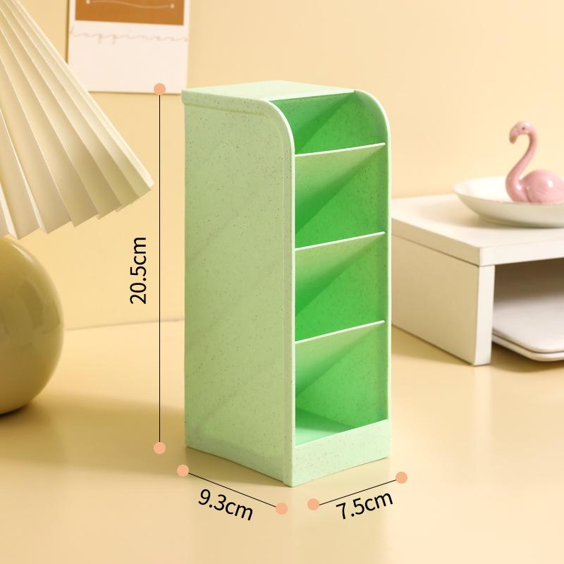 Porte-stylo transparent multi-grilles style nordique pour étudiants