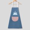 Waterproof & Oil-Proof Cute Kitchen Apron - Summer Thin, Hand-Wipable