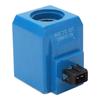 Magnetspule 02‑124661 12V 30W Rundstift Bagger-Magnetventilspule Ersatz für JCB 3c 3cx 3d 3dx 4c 4cx 1400b 1550B