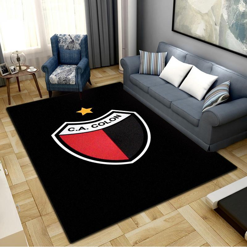 Club Atlético Colon Carpet Rug for Living Room Bedroom Home Sofa Decoration, Kids play Non-slip Floor Mat