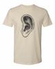 Cottage Cult Clothing Tee T Shirt Cotton Medical Anatomy Victorian Art Ear