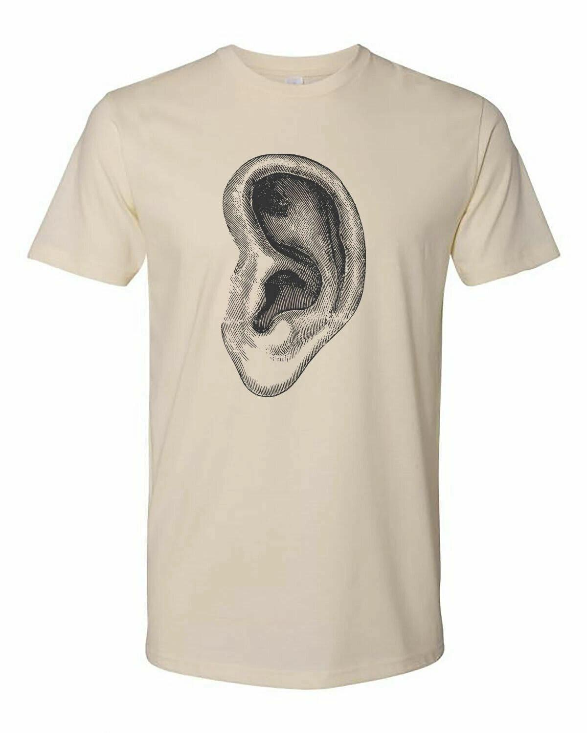 

Cottage Cult Clothing Tee T Shirt Cotton Medical Anatomy Victorian Art Ear 2XL