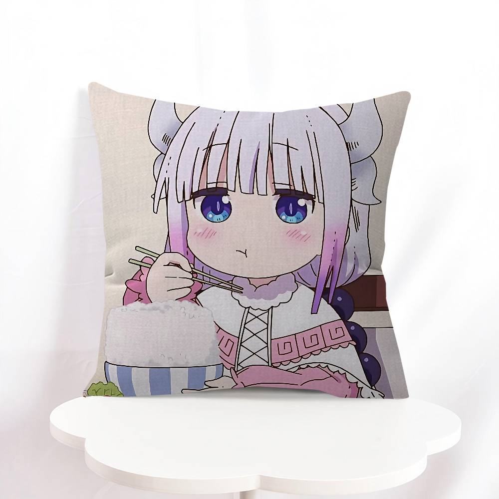 

K-Kanna Kamui Cartoon Pillow Cover For Bedroom Room And Living Room Sofa Decorative Cushion Cover 16x16Inch