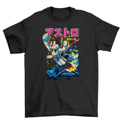 Astro-Katzen-T-Shirt - Schnurr-fekt für Gamer! Lustiges Katzen-Design, Unisex-Print-T-Shirt.