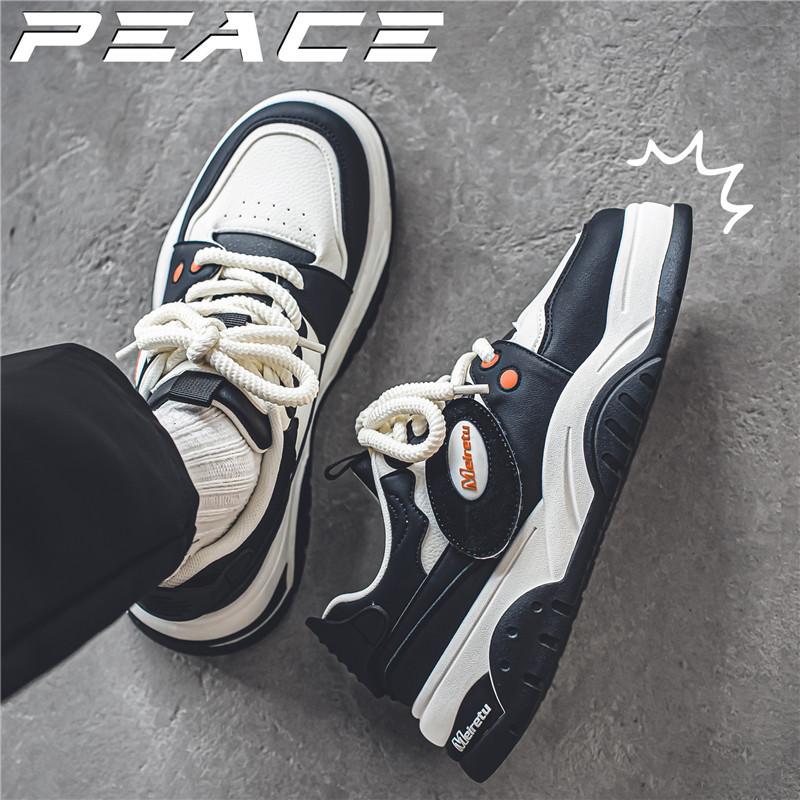 

New Men s Sneakers Korean Edition Fashion Versatile Casual Board Shoes Comfortable Soft Bottom Breathable Sports Running Shoes 44