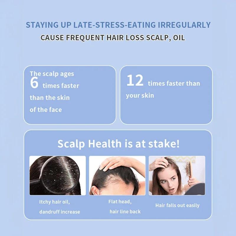 Electric Spray Massage Comb Hair Growth Vibration Head Massager Brush LED Anti Hair Loss Scalp Stress Relief relaxation Care