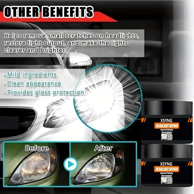 Scheinwerfer-Reparaturmittel für Autoreparatur, Antioxidationbeschichtung, Autolicht-Poliermittel, Kratzerreparatur, Schmutzentfernung