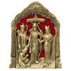 Metal Lord Ram Ji/Ram Darbar Idol Statue Murti for Home and Office Decor (Lord Ram) Ramdarbar Showpiece (9" Inches)