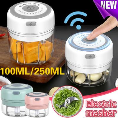 Mini hachoir électrique intelligent pour aliments, ail, légumes, viande, broyeur, presse pour noix, fruits, rechargeable