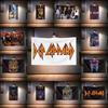 Vlajka Rockové Hudby 3x5 stop Pro Fanoušky Def Leppard Banner HD Tisk Mosazná Očka Dekorace Stěny Garáže Ložnice Obývacího Pokojí Koleje Gobelín