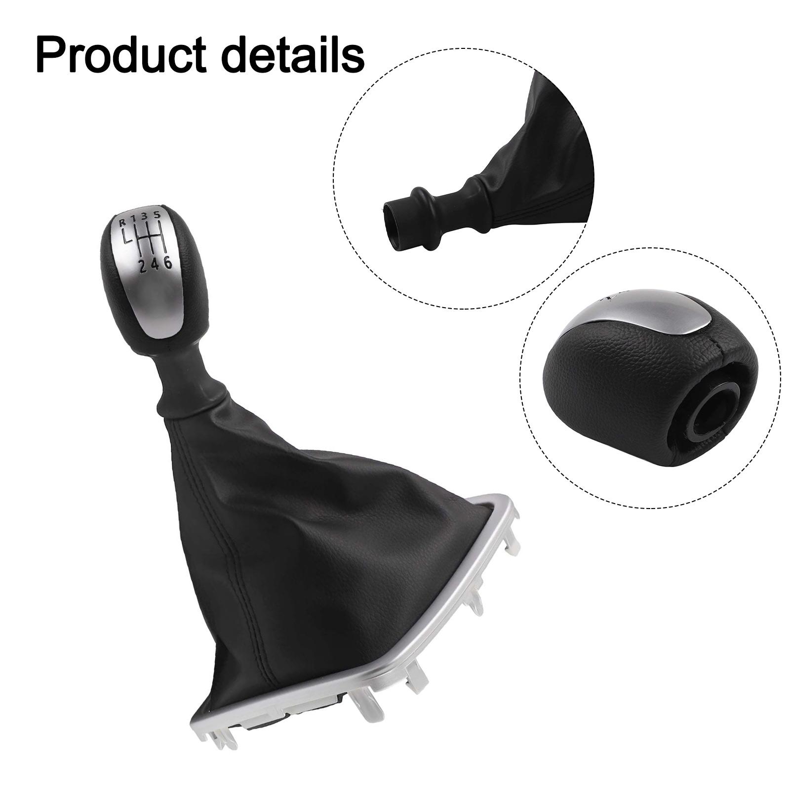 Comfortable Driving Experience Leather Shift Knob Easy Installation Process