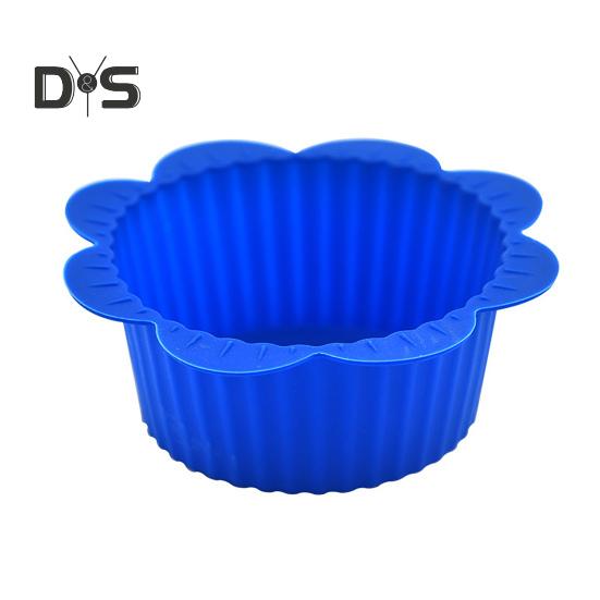 10/20 Τεμάχια Φόρμες Σιλικόνης για Ψήσιμο Πυκνωμένες Αντικολλητικές Φόρμες για Μάφιν Τάρτες με Ακανόνιστα Σχήματα Ασφαλείς για Φούρνο/Κατάψυξη/Πλυντήριο Πιάτων Σκεύη Ψησίματος για Κρέμα Πουτίγκα