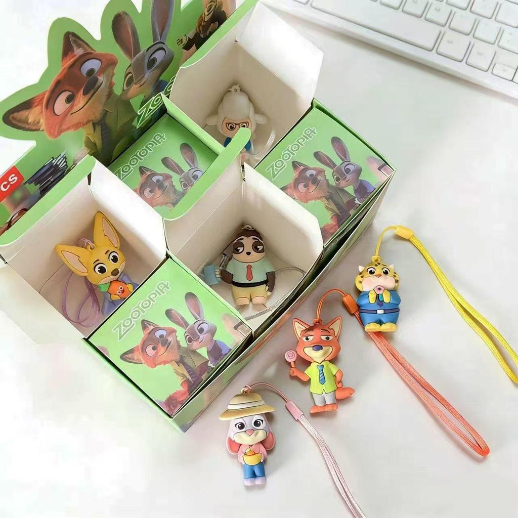 Zootopia Internet Celebrity Blind Box: Cute Cartoon Doll & Fun Pendant Toy