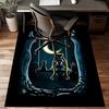 Moonlit Guardian Area Rug Suitable for Indoor And Outdoor,Carpets for Kitchens, Homes, Offices, Living Rooms,Home Decor,Christmas Gift