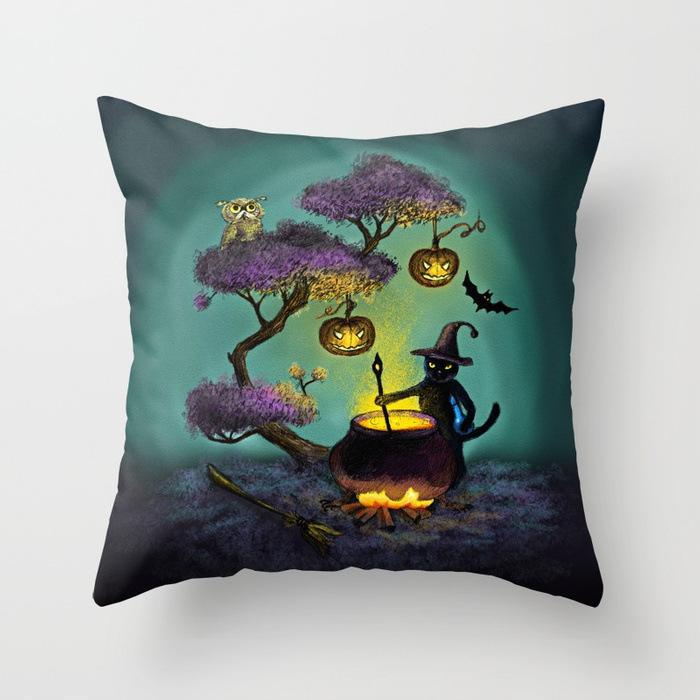 New Halloween Pumpkin Series Home Decoration Pillow Cushion Halloween Pillow Cover