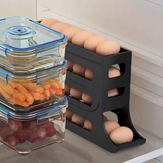 Amacoam Boite a Oeufs en Plastique Boite Oeuf Frigo Boîte Rangement d