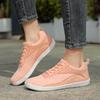2025 new casual flying woven surface spring and autumn sports shoes breathable student hiking shoes men's soft-soled travel shoes women