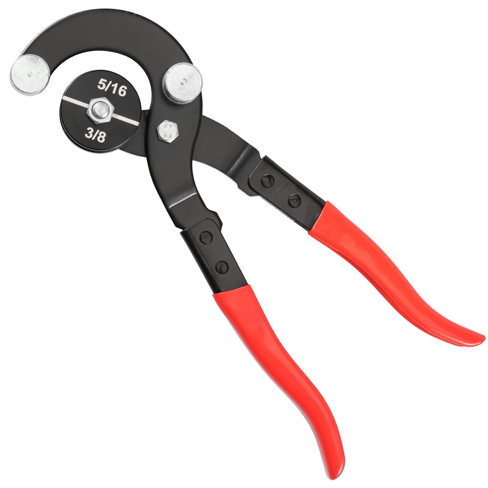 Brake Pipe Bender Tube Bender Pliers 3/16 inch 1/4 inch 5/16 inch 3/8 inch Manual Brake Tool Line Bender Hand Tool