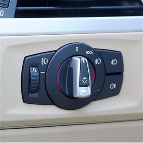 Automotive Headlight Switch Rotary Button For BMW X1 3 Series E90 E84 2009-2012