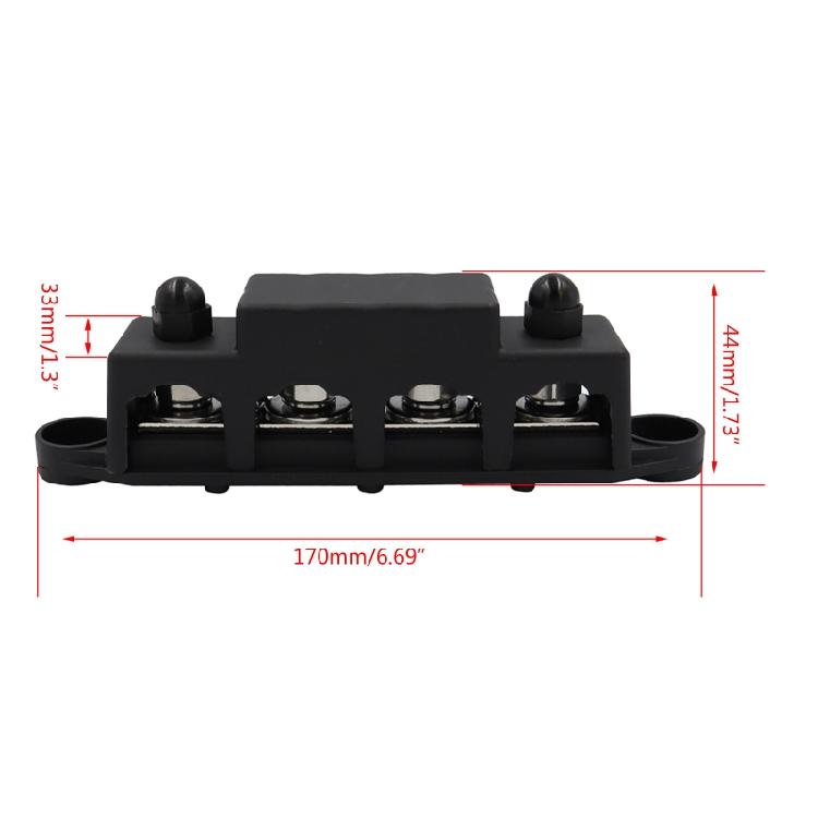 Positive Negative Bus Bar Battery Power Distribution Block