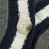 2025 Spring Women's Sweet Casual Loose Knit Cardigan with Cable Pattern