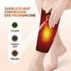 Full Wrap Electric Heating Leg Massager Adjustable Tightness Calf Muscle Thermotherapy Pain Relief Boosts Blood Circulation