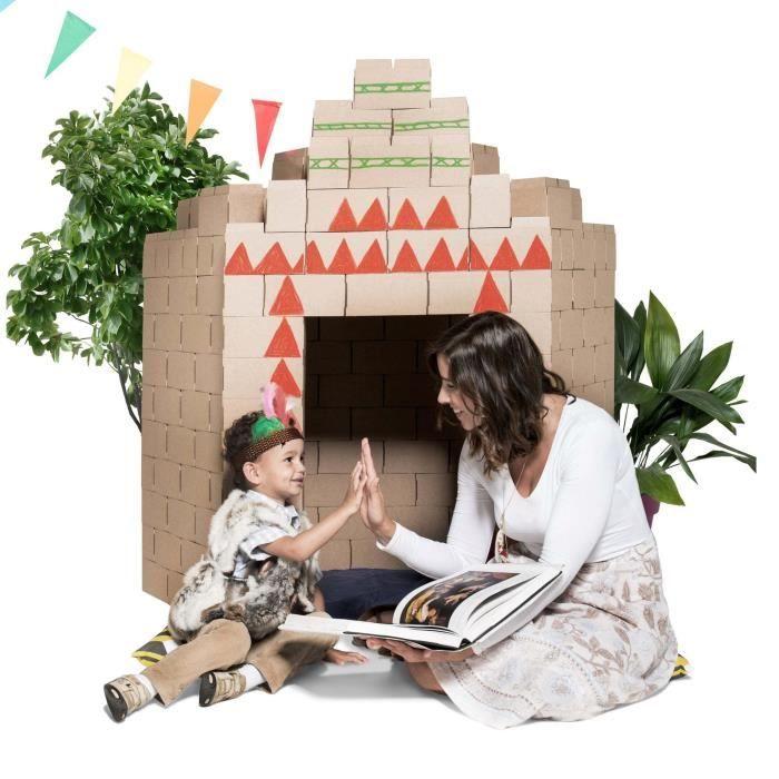 200XXL blocs de construction géants GIGI Bloks, blocs Jumbo pour enfants, Grandes briques empilables pour constructions réelle